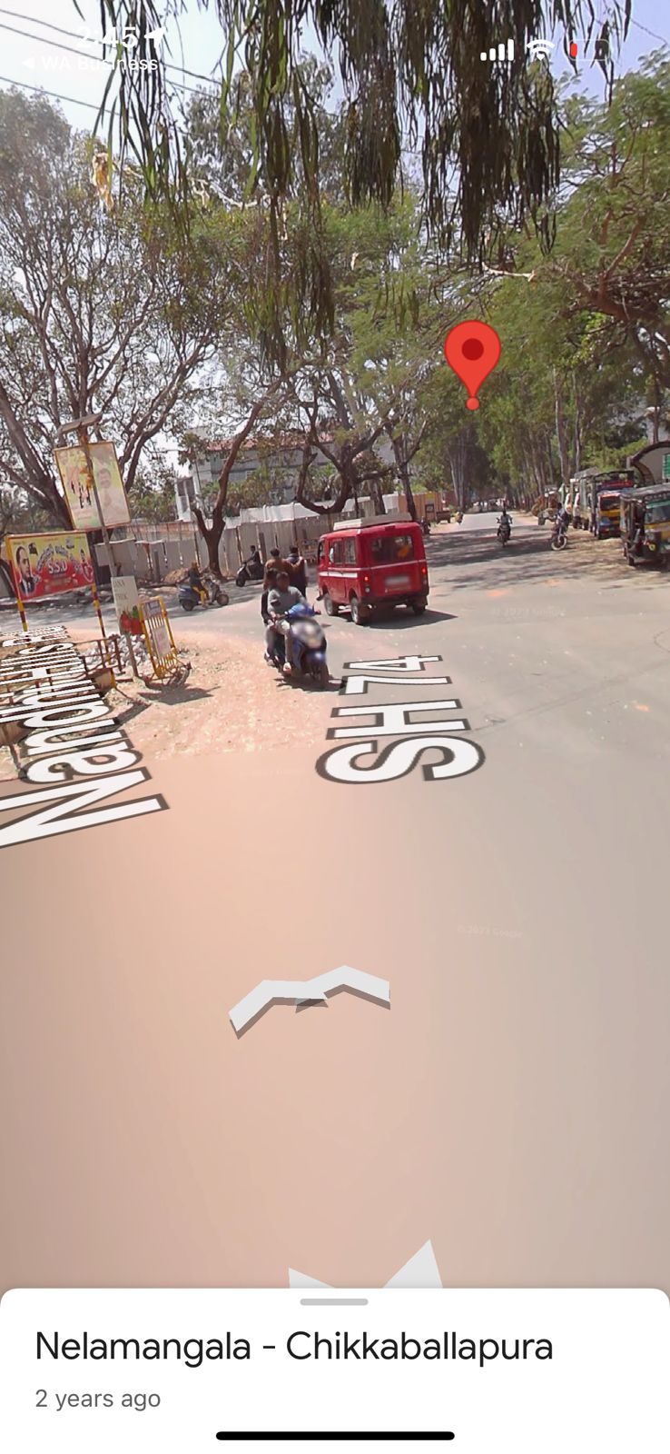 Near Karahalli cross, Kundana hobli - 58 gunta land for sale, 